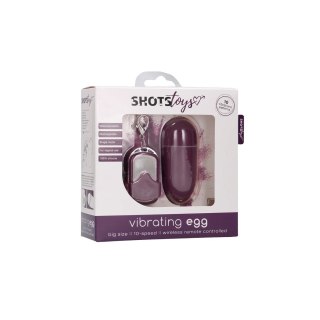 Shots Toys Jajko Wibracyjne 10 Trybow Pilot Bezprzewodowy L