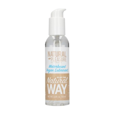 Shots Natural Pleasure żel intymny wodny wegański 150ml eco