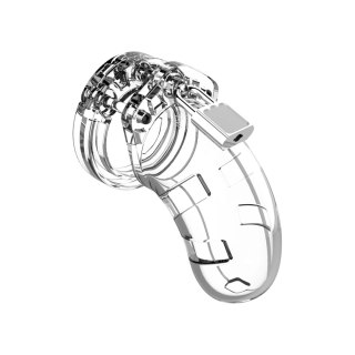 Man|Cage Model 22 - System kontrolny z elektrostymulacją, pierścienie 6,5 cm