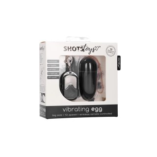Shots Toys Wibrujące Jajeczko L - 10 Trybow, Pilot, Powłoka Soft Touch