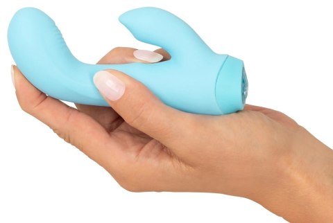 Cuties Mini Wibrator 4. Generacji 10 Trybow Niebieski 13,7 cm