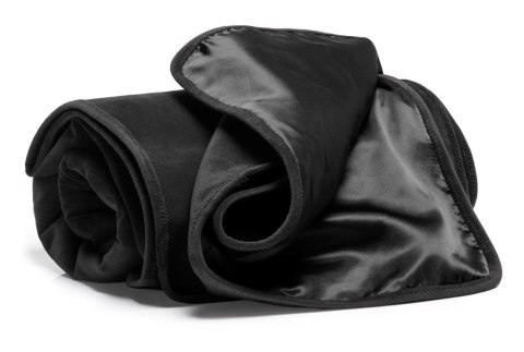 Liberator Fascinator Throw Czarna narzuta z mikrofibry 183x137cm