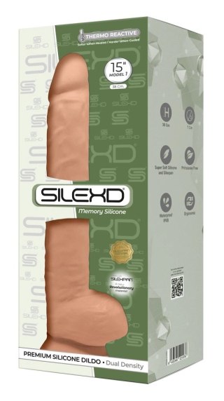 SilexD Model 15 Naturalny anatomiczny 38 cm cielisty silikonowy
