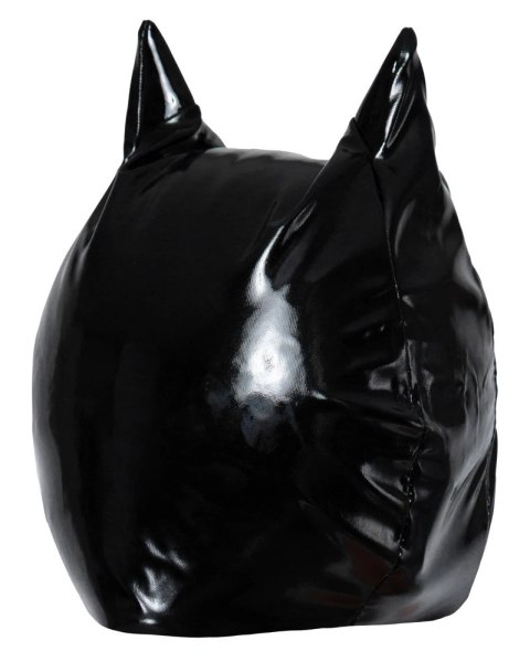 Black Level maska vinylowa z uszami kota czarna S-L poliuretan