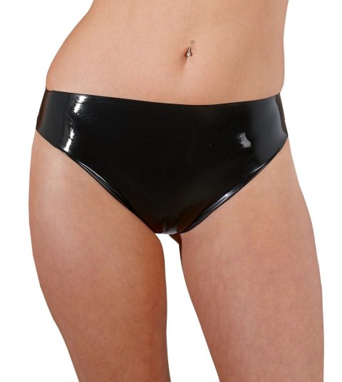 Late X Majtki Lateksowe Czarne 2XL - Model Anatomiczny