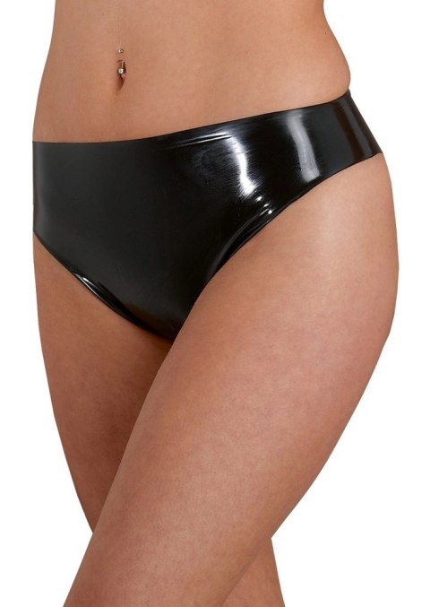 Late X Majtki Lateksowe Czarne 2XL - Model Anatomiczny