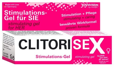 Clitorisex Żel stymulujący dla kobiet 25ml pH optymalne wodny