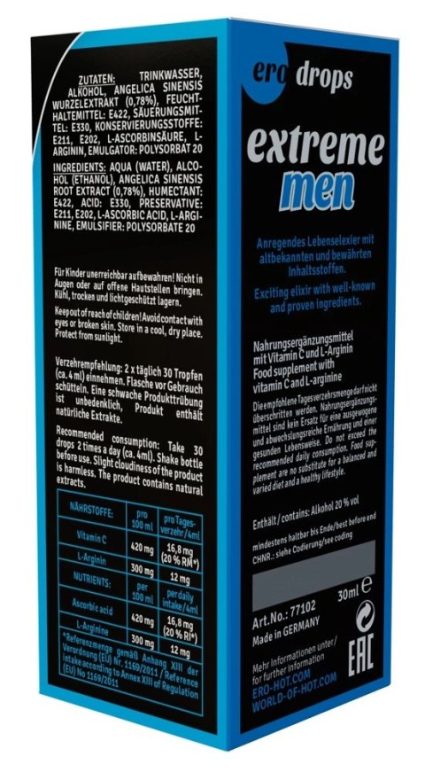 Cobeco Spanish Fly Extreme Men 30ml - koncentrat dla mężczyzn
