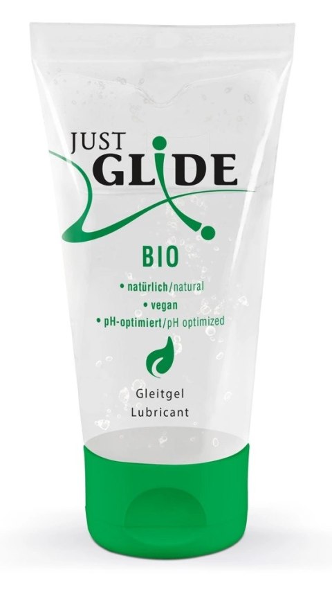Just Glide Bio żel nawilżający wodny organiczny 50 ml Green-PE