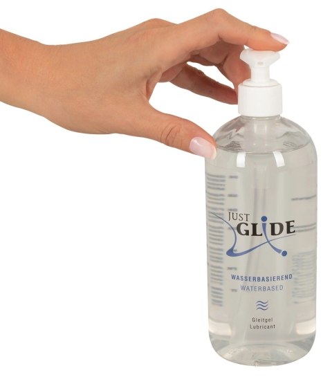 Just Glide Lubrykant na bazie wody 500 ml bezzapachowy wegański