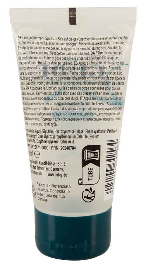 Just Glide Premium żel intymny wodny z hialuronem i pantenolem 50 ml