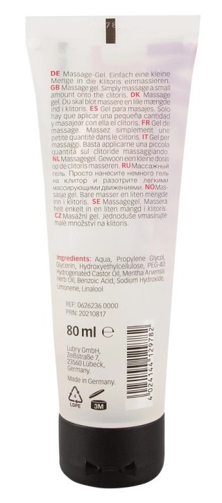 Just Play żel intymny z olejkiem miętowym 80ml - wegański, świeżość