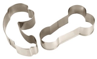 Orion Brand - Zestaw 2 Foremek do Ciastek Metalowych 10 cm