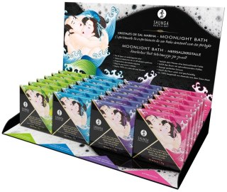 Shunga Moonlight Bath Zestaw Luksusowych Soli do Kąpieli 24x75g Mix Zapachow