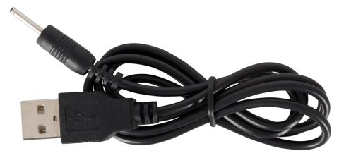 Black Velvets model 60383 - silikonowy korek analny z wibracją, czarny