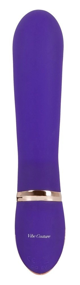 Vibe Couture Front Row Wibrator Silikonowy Fioletowy 22 cm USB