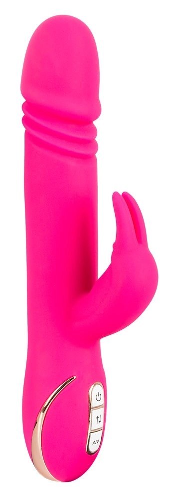 Vibe Couture Skater Rabbit Pink - Model z Funkcją Pchania i 7 Trybami