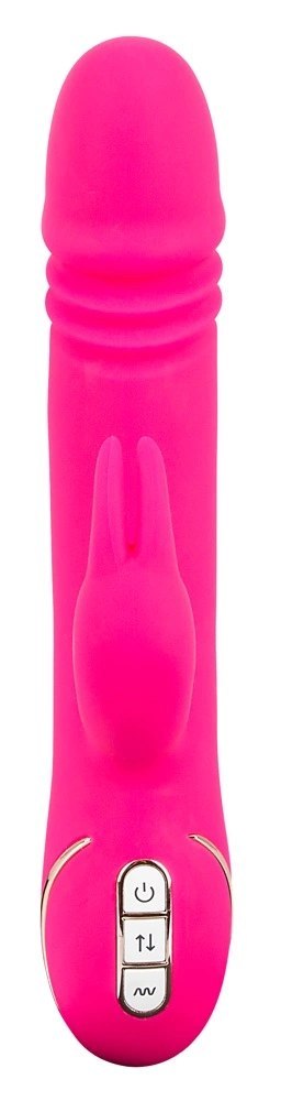 Vibe Couture Skater Rabbit Pink - Model z Funkcją Pchania i 7 Trybami