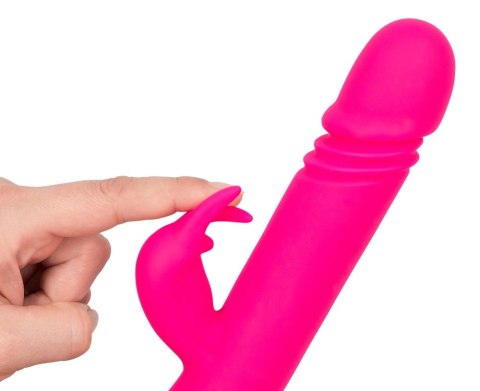 Vibe Couture Skater Rabbit Pink - Model z Funkcją Pchania i 7 Trybami