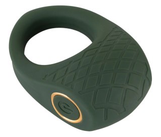 Emerald Love Luxurious Vibro Ring - silikonowy pierścień z 10 trybami