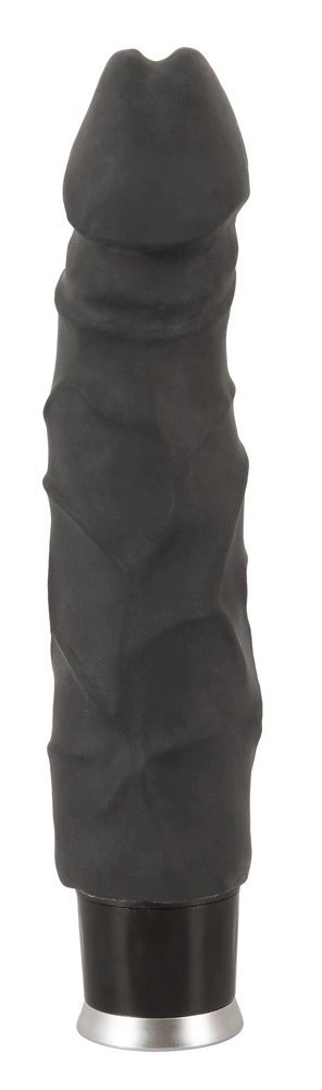 Nature Skin Wibrator Czarny 23 cm 8 Trybow Wibracji TPR