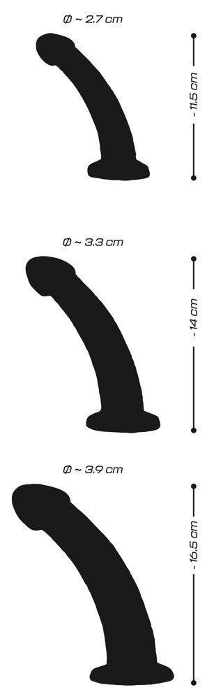 You2Toys Crystal 3-częściowy zestaw anatomicznych modeli TPE