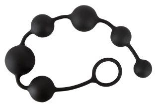 Black Velvets Elastyczny Łańcuch Kulkowy Silikonowy 40 cm