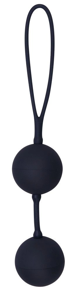 Black Velvets kulki trenujące z pętelką, czarne, 54g, silikon