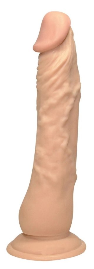 EUROPEAN LOVER model 23 cm z przyssawką - elastyczny anatomiczny kształt