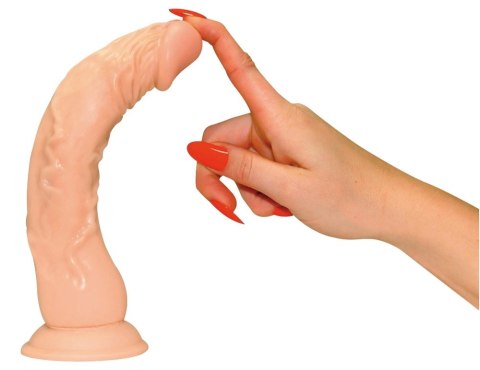 EUROPEAN LOVER model 23 cm z przyssawką - elastyczny anatomiczny kształt