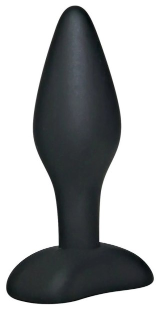 Black Velvets Korek Intymny Mały 9 cm Silikonowy Czarny