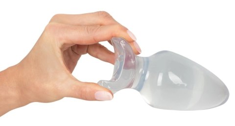 Crystal Przezroczysty Korek Anatomiczny 13 cm PVC stożkowy