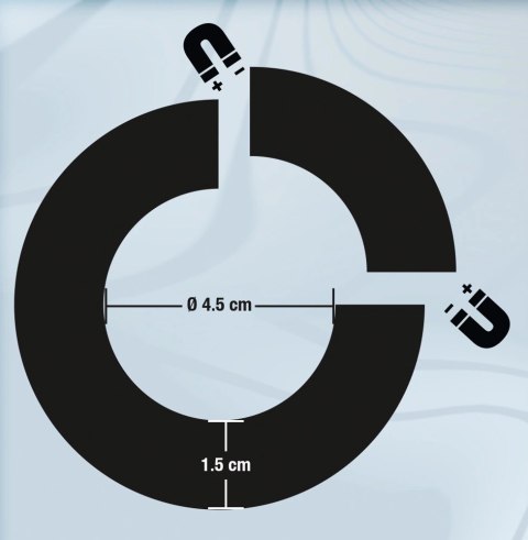 Sextreme Magnetic Ball Stretcher stalowy pierścień 45mm 260g