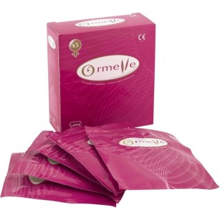 Ormelle Vrouwencondoom 5 szt. - kobieca ochrona, nawilżane, lateksowe