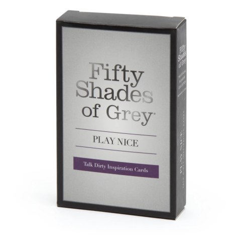 Fifty Shades of Grey Gra Karciana 52 Karty z Cytatami i Instrukcjami