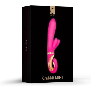 Gvibe Grabbit Mini Violet - Model z 3 silnikami, silikon medyczny, 19 cm