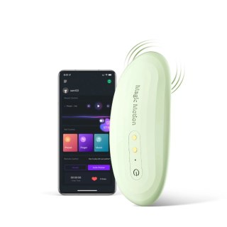 Magic Motion Nyx Smart Zielony - Model Intymny z Aplikacją i Alarmem
