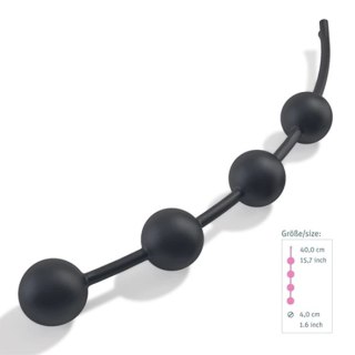 Mystim Booty Garland łańcuch intymny z silikonu medycznego, do elektrostymulacji, 40 cm