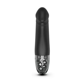 Mystim Real Deal Neal eStim Black - model z elektrostymulacją, silikonowy