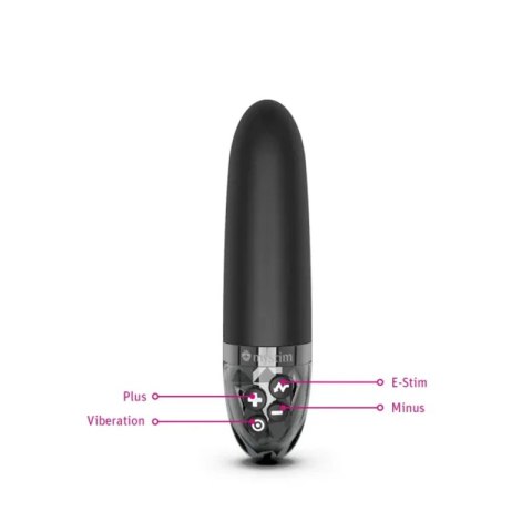 Mystim Sleak Freak eStim Black - wibrator z elektrostymulacją, czarny