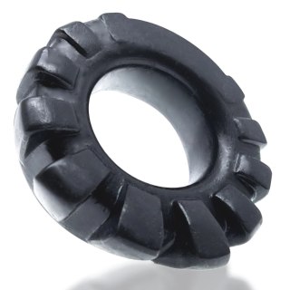 Oxballs Cock-Lug silikonowy pierścień anatomiczny czarny 33 mm