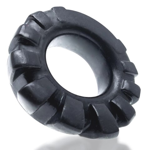 Oxballs Cock-Lug silikonowy pierścień anatomiczny czarny 33 mm