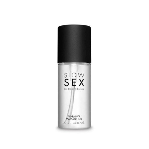 Bijoux Indiscrets Slow Sex Olejek Masaż Rozgrzewający Kokosowy 50ml