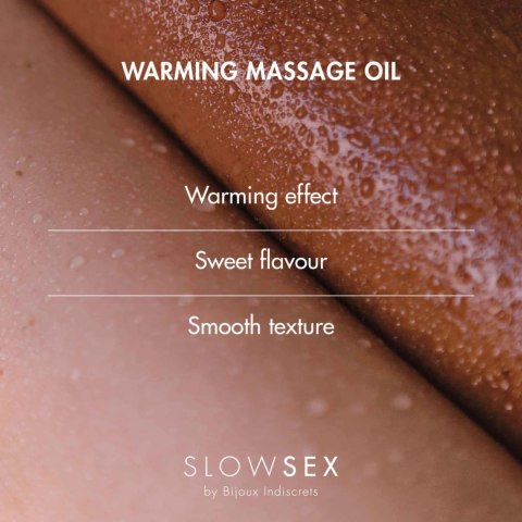 Bijoux Indiscrets Slow Sex Olejek Masaż Rozgrzewający Kokosowy 50ml