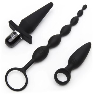 Fifty Shades of Grey Pleasure Overload Starter Kit 4-elementowy, czarny