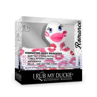 Big Teaze Toys I Rub My Duckie 2.0 masażer wodoodporny biało-rożowy