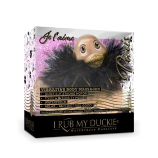Big Teaze Toys I Rub My Duckie 2.0 Paris Gold - wodoodporny masażer 7 trybow