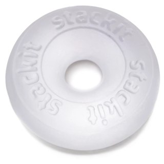 Perfect Fit Stackit Clear - elastyczny pierścień SilaSkin, transparentny