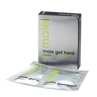 Cobeco Male Get Hard krem intymny w saszetkach 6x4 ml wygodne opakowanie