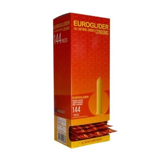 Euroglider Prezerwatywy Klasyczne 144 szt. Certyfikowane ISO CE